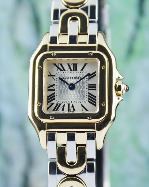 (image for) A CARTIER LADY SIZE 18K YELLOW GOLD PANTHERE LIMITED EDITION 1847 PIECES